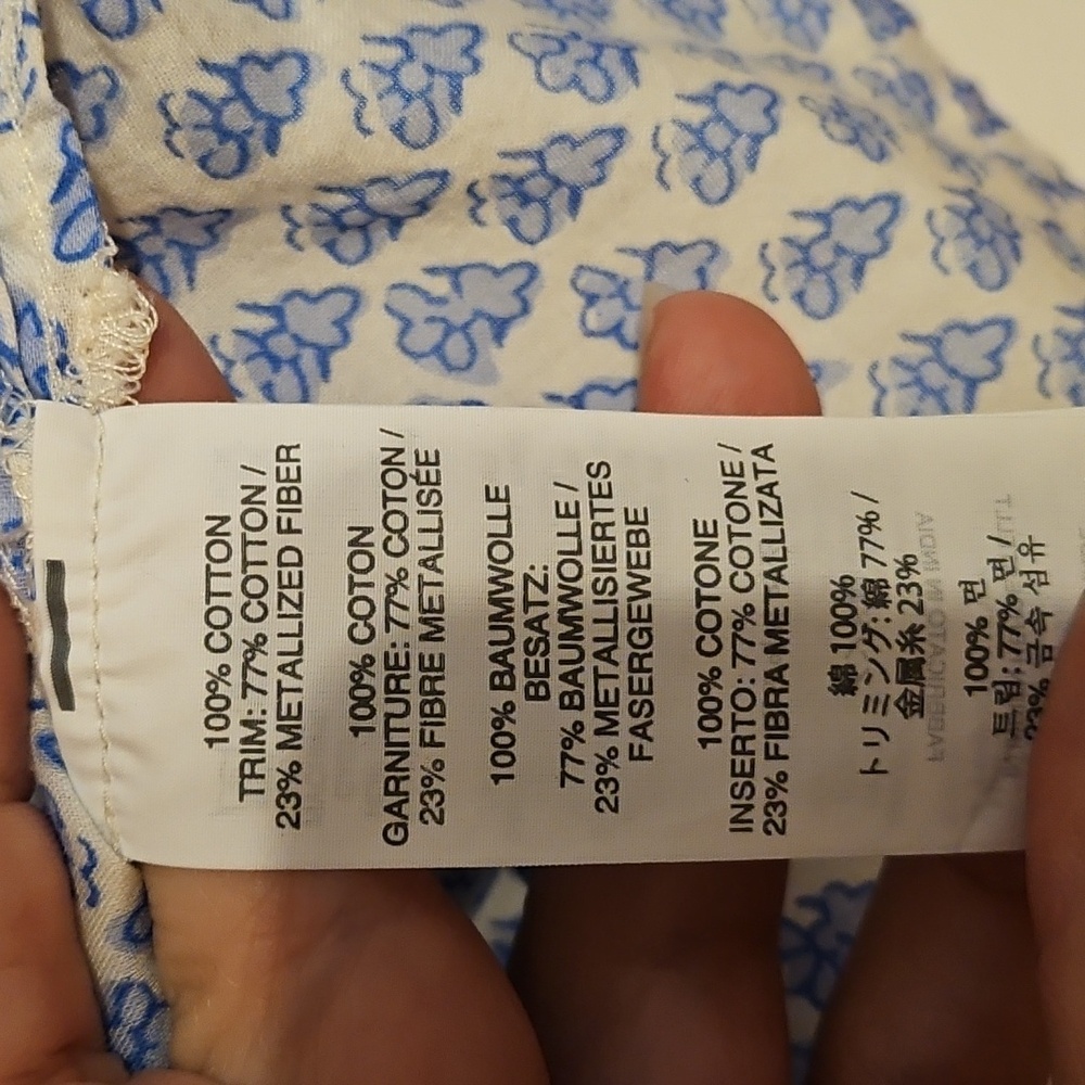 J. Crew Popover Mandarin Collar Top - Picture 4 of 12